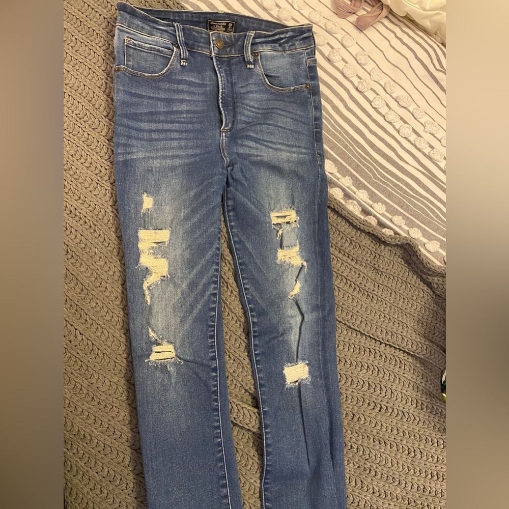 Abercrombie & Fitch Simone High Rise Super Skinny jeans